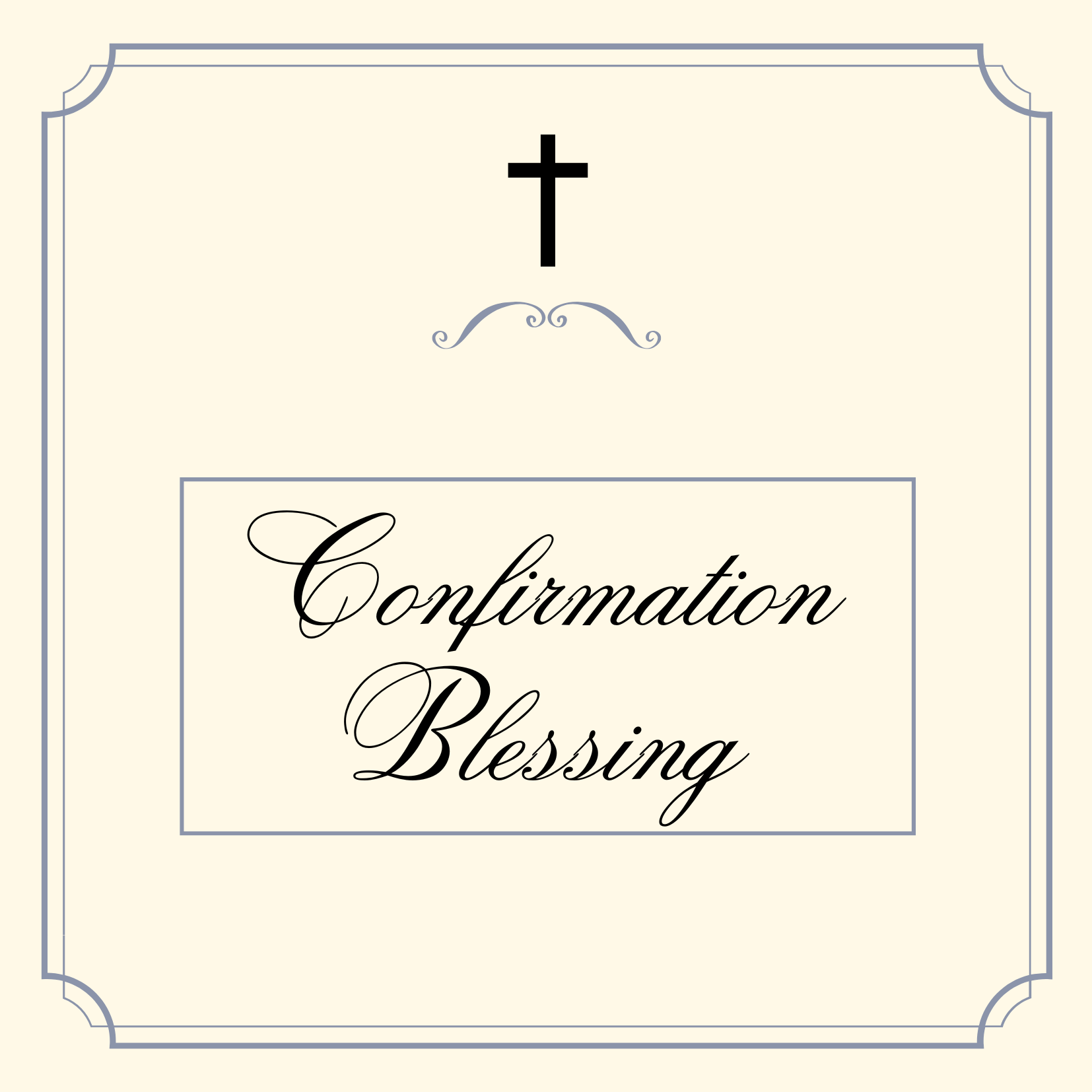 Confirmation Blessing